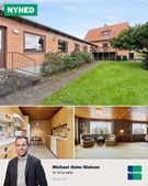 Drømmer du om en rødstensvilla med erhvervslokale i Ikast? Se nærmere på Linde Alle 8