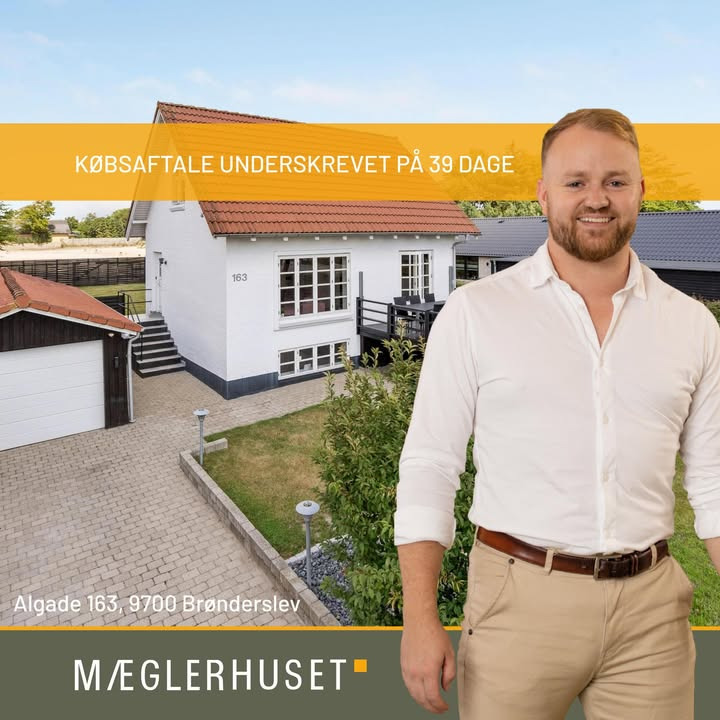 Købsaftale underskrevet hurtigt: Algade 163 solgt på 39 dage