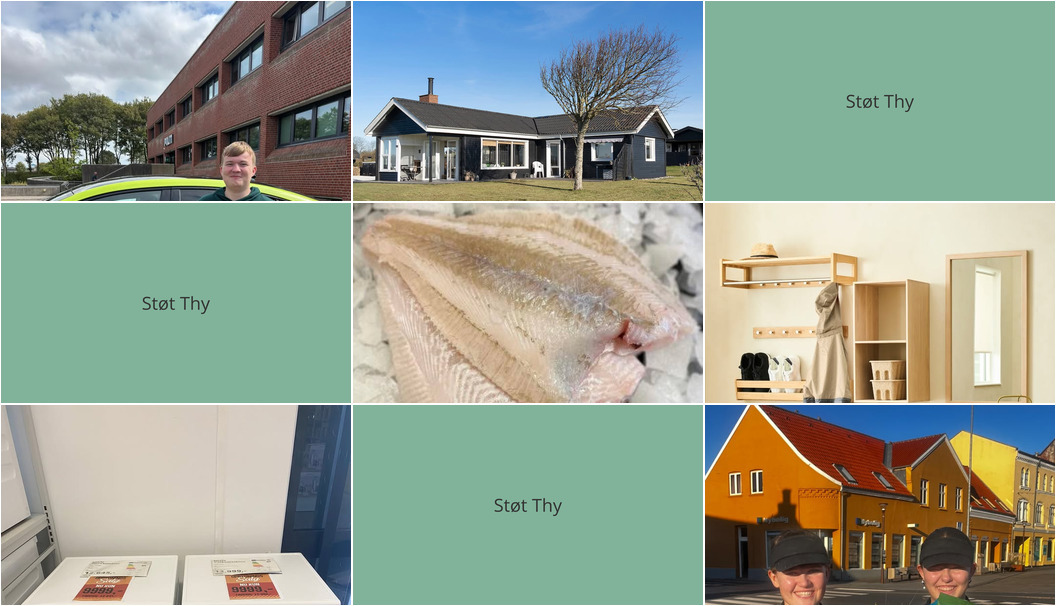 Nyt fra Kylling & Co, SKOUSEN Thisted, BOLIGHUSET THISTED og 3 andre