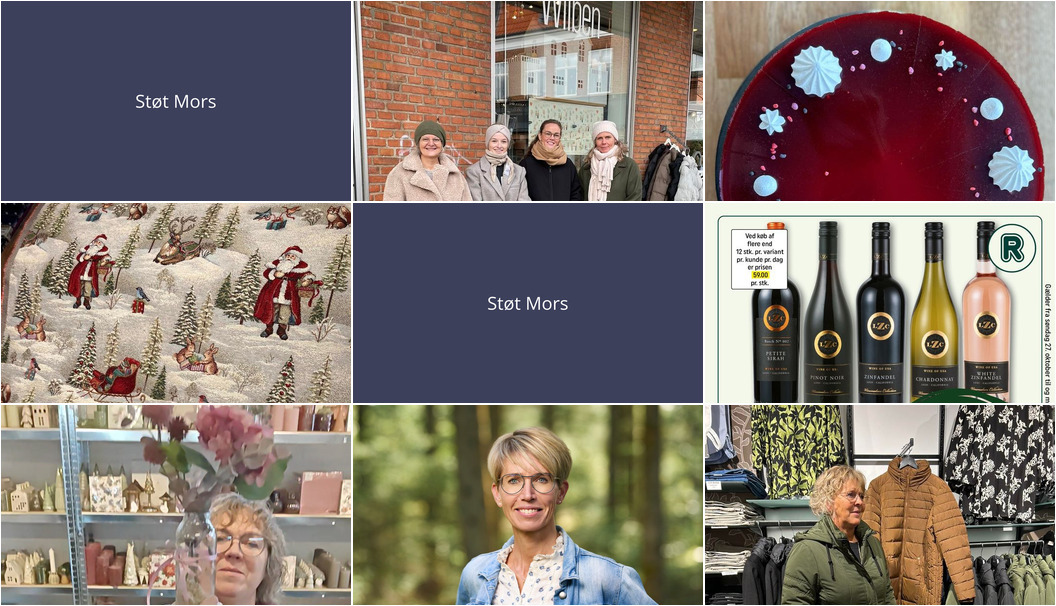 Nyt fra WIIBEN, ELINS BUTIK, Art´n´Craft og 4 andre