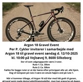 Per P. Cykler inviterer til gravel event i Silkeborg den 12. oktober