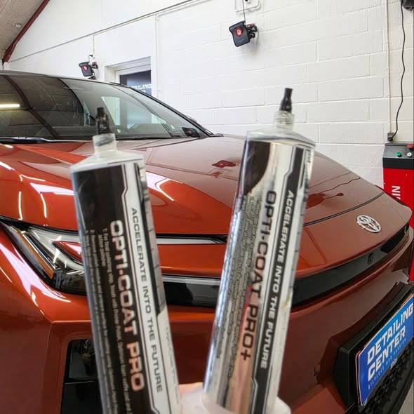 Detailing Center beskytter spritny Toyota C-HR med keramisk coating