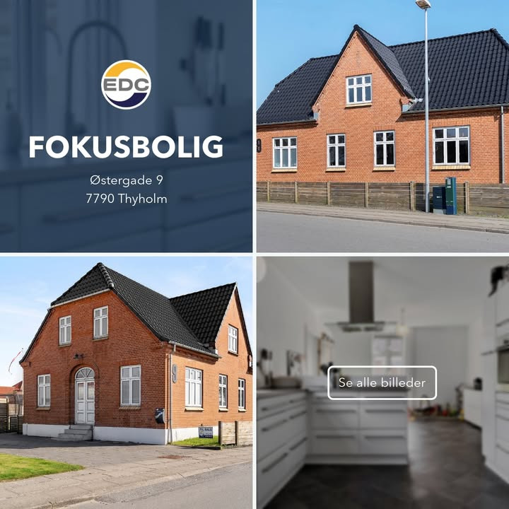 EDC Hurup Thy inviterer til fremvisning af renoveret murermestervilla på Østergade 9