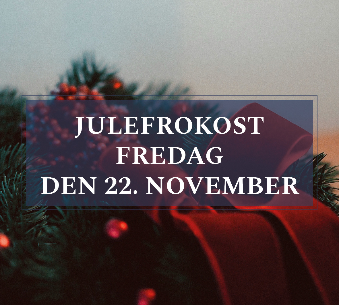 Julefrokost på Plesners Badehotel: En aften med mad og musik