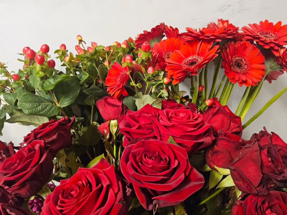 Flore Vida klar med Valentinsbuket døgnet rundt online