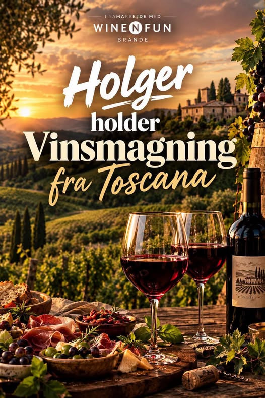 Resturant Holger minder om booking af pladser til vinaften den 29. oktober