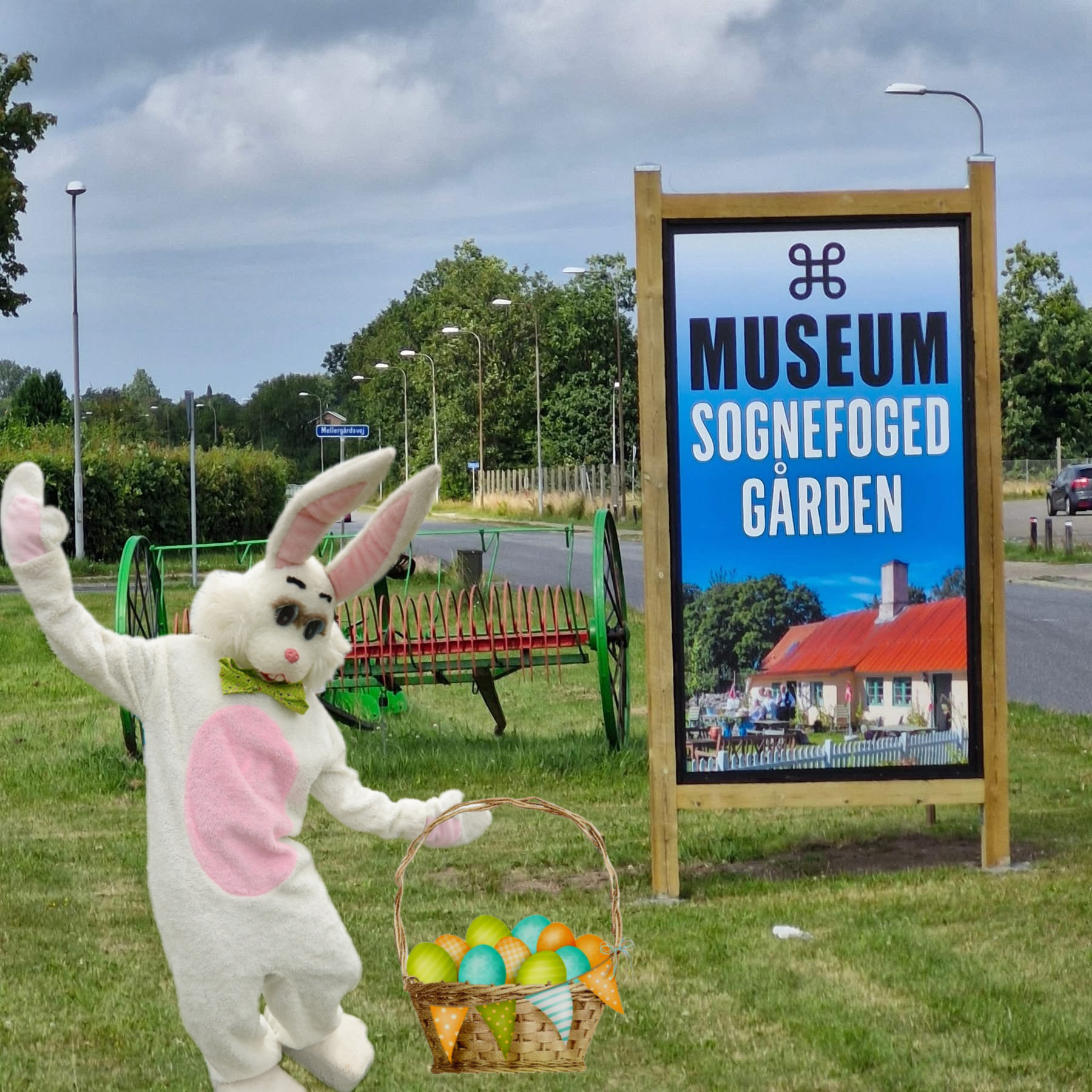 Mød påskeharen på Sognefogedgården i Frederikshavn