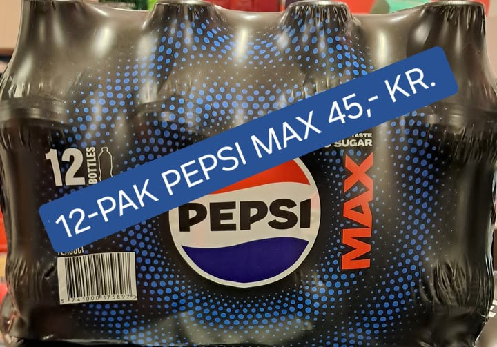 Spar Valsgård tilbyder Pepsi Max til ja tak-pris – bestil nu og afhent senest mandag