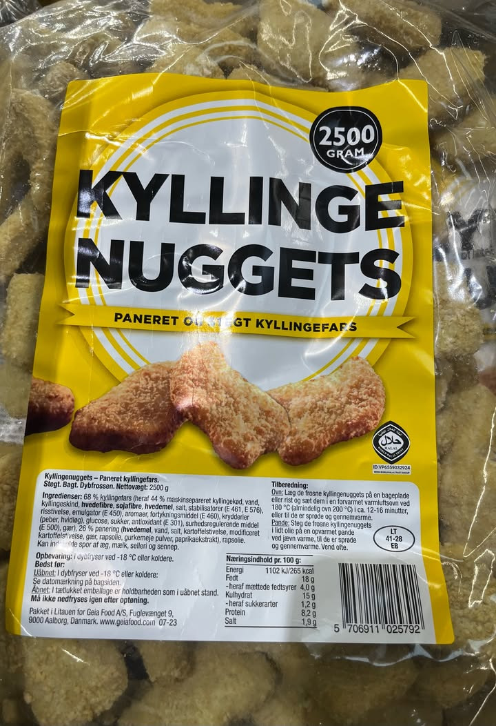 Spar Fårup tilbyder kyllingenuggets til tilbudspris indtil torsdag