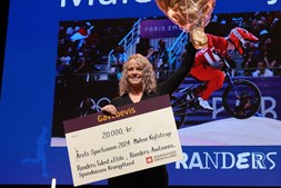 BMX-stjerne er Årets Sportsnavn i hjembyen for tredje gang