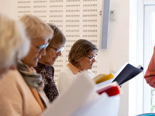 Korsang for lungepatienter i Aars