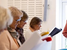 Korsang for lungepatienter i Aars