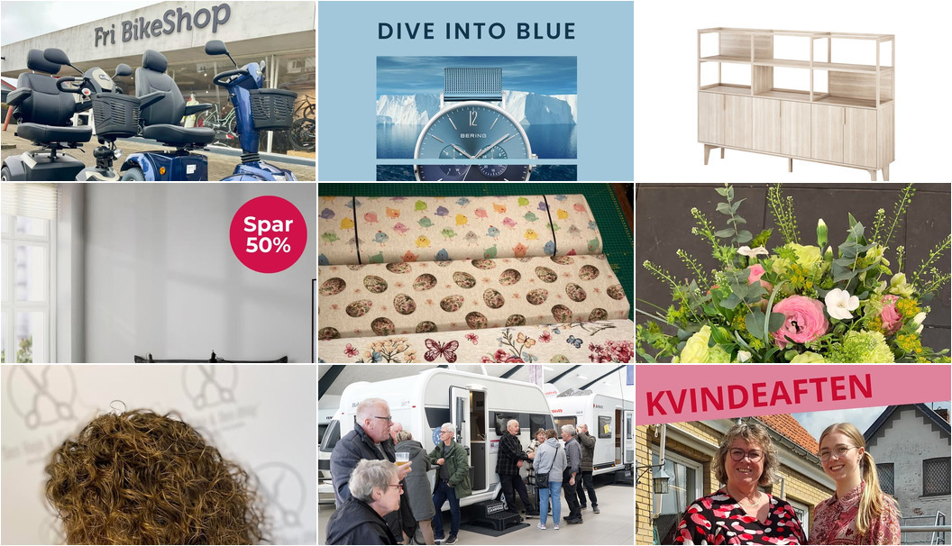 Nyt fra Den Høje & Den Uhlig´, Fri Bikeshop Nykøbing Mors, THISTED KØRESKOLE og 12 andre