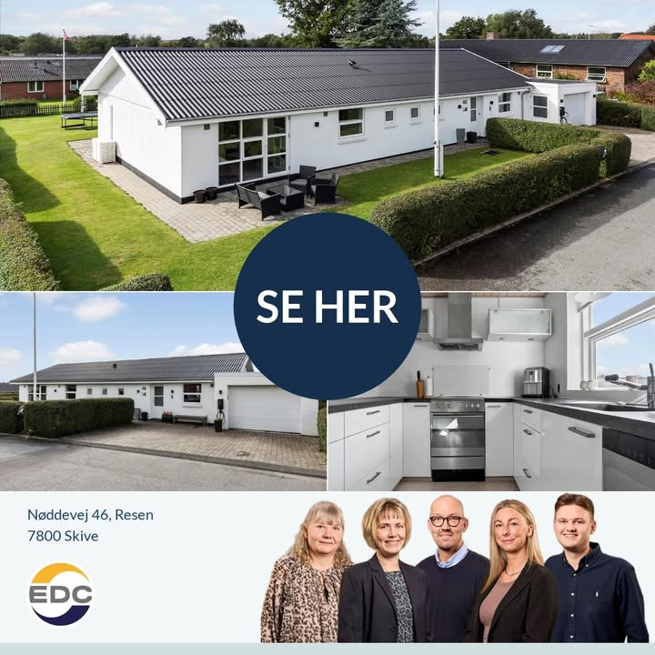 EDC Skive I/S præsenterer familievenlig villa på Nøddevej 46