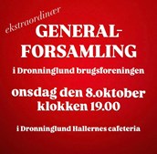 SuperBrugsen Dronninglund indkalder til ekstraordinær generalforsamling for fremtidens sikring