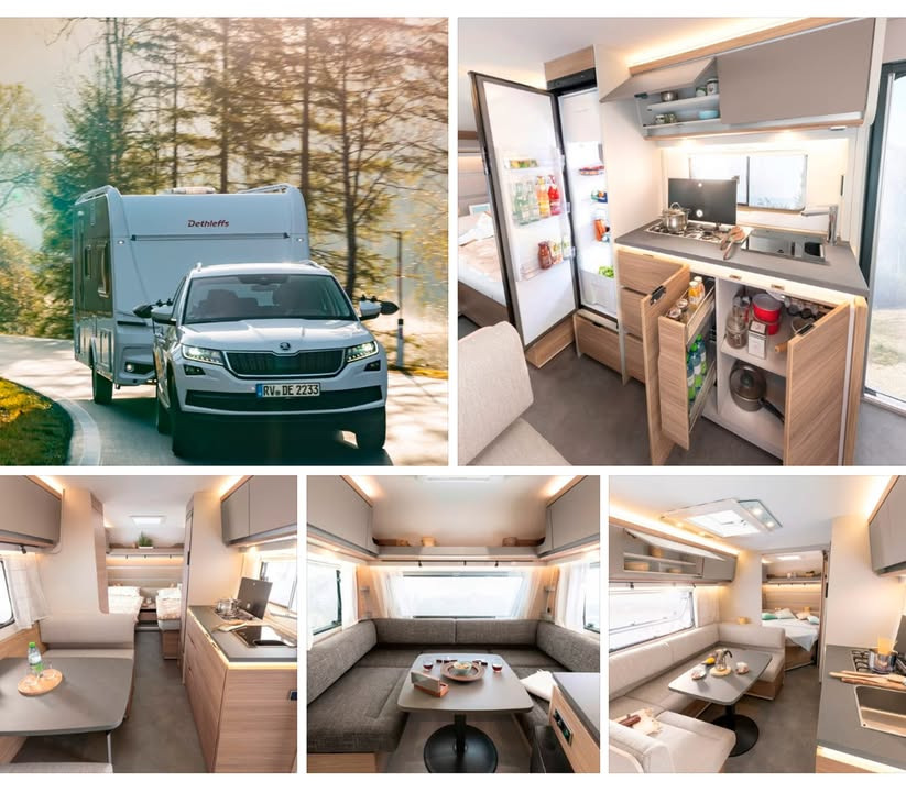 Ny og forbedret Nomad fra Dethleffs snart hos Møllegårdens Camping