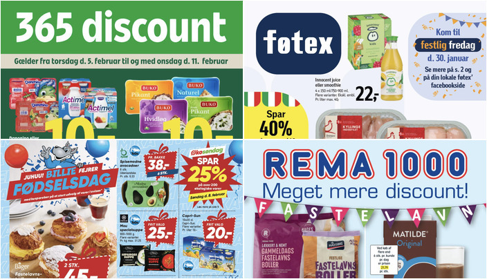 Italiensk vin til 61,60 kr. og fastelavnsboller til 8 kr. - se de gode tilbud i Hillerød