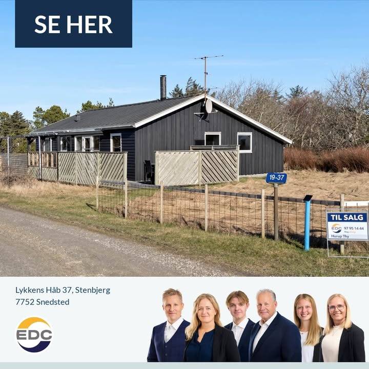 EDC Hurup Thy præsenterer bolig til salg i skønne Stenbjerg