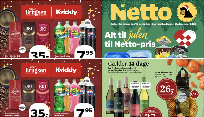 Flæskesteg til 8,95 kr. og kaffe til 35 kr. - ugens lokale dagligvaretilbud