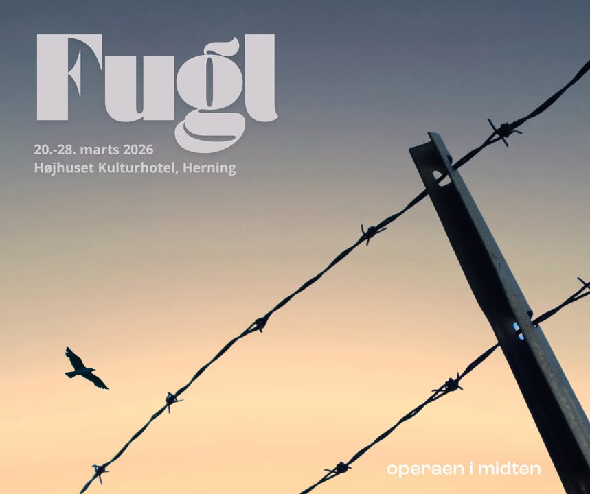 Operaen i Midten annoncerer urpremiere på ny opera "Fugl" i marts 2026