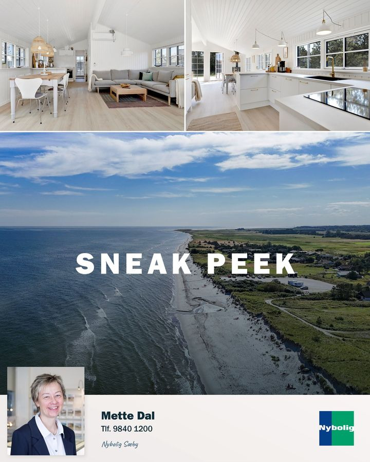Nybolig Sæby A/S: Sneak peek på stilfuldt fristed i Lyngså med stort udlejningspotentiale