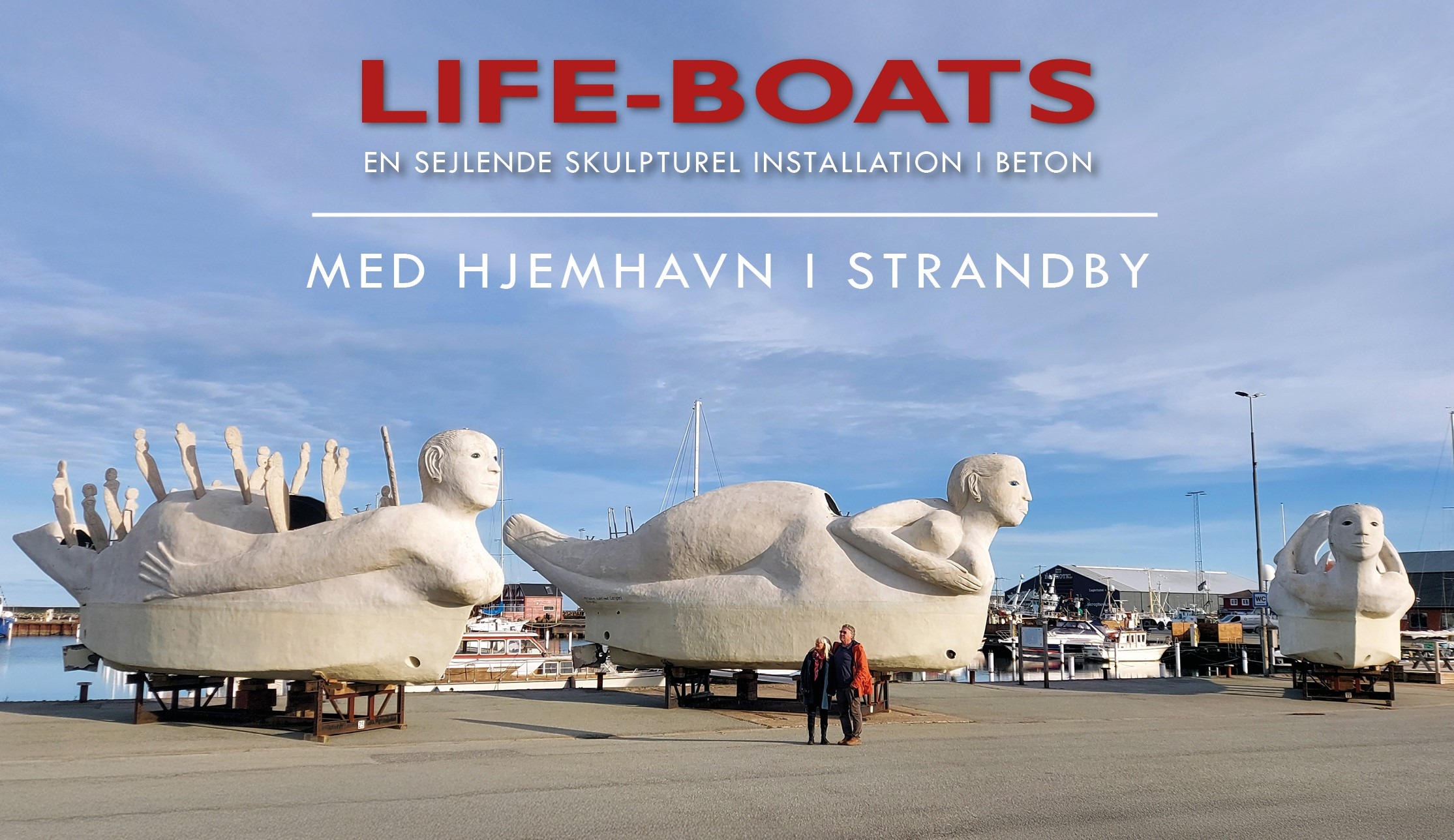 Mød kunstneren bag de sejlende skulpturelle kvindebåde