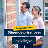 Forår og sommer bringer liv til boligmarkedet - se de seneste prisbevægelser og salgstal