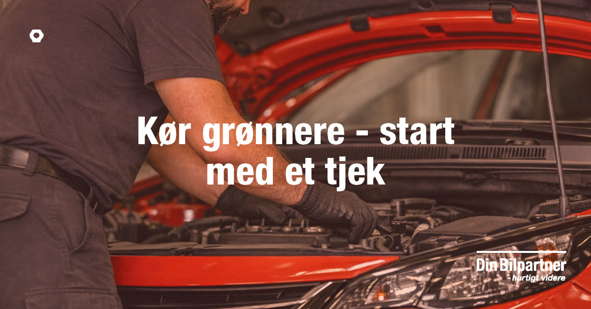 EM AUTOCENTER ApS tilbyder Kør grønt tjek uden beregning