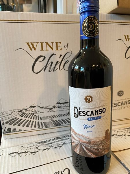 Restparti: køb El Descanso Merlot fra Chile til kun 50 kr. hos Pedersborg Vin