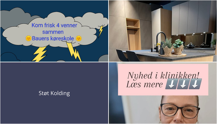 Nyt fra Alsted Akupunktur & Indre Ro, Bauers Køreskole og BESSMANN KØKKENER