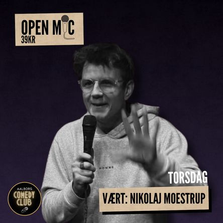 Open mic hos Aalborg Comedy Club: En aften fyldt med latter