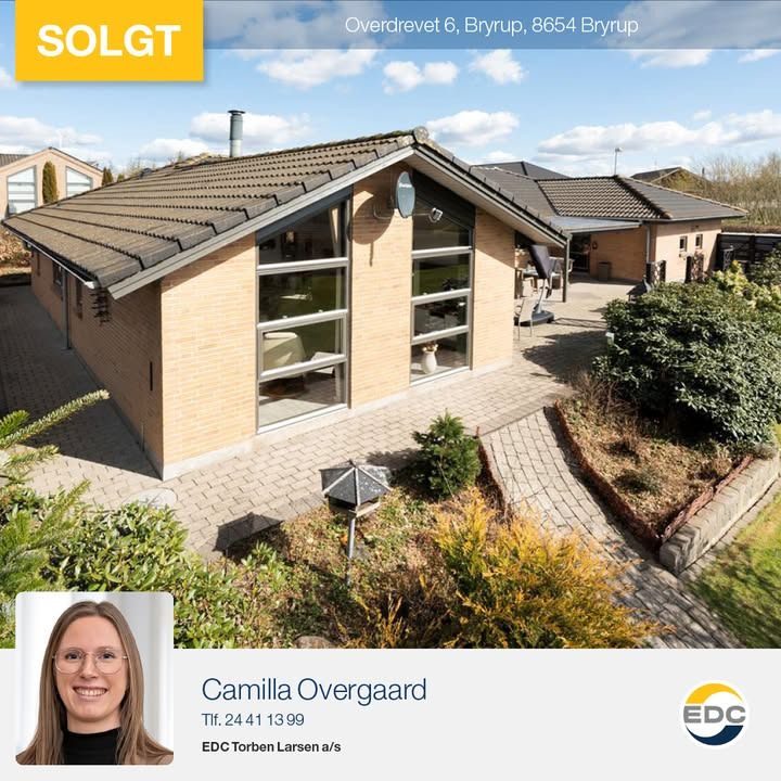 EDC Torben Larsen sælger villa i naturskønne Bryrup