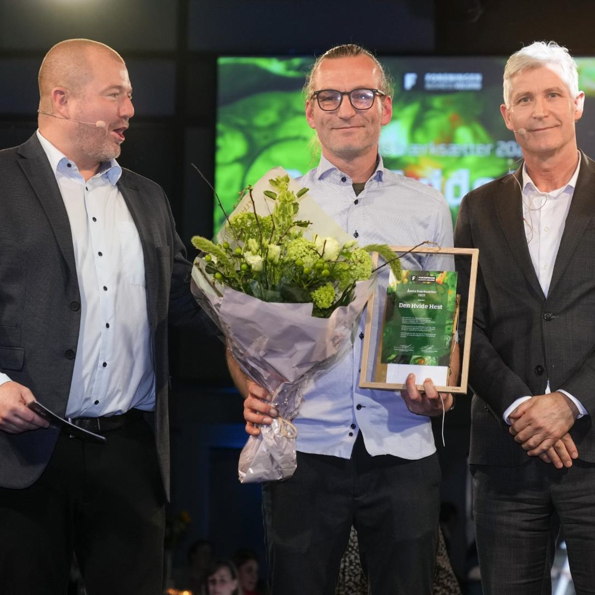 Mikael Madsen fra Den Hvide Hest har leveret mad til H.M. Dronningen to gange