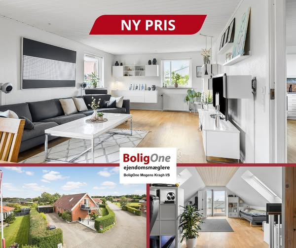 BoligOne Mogens Kragh I/S sænker pris på drømmebolig i Vinderup