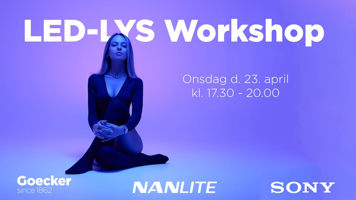 Oplev en aften med LED-lys og modelfotografering i Hørning