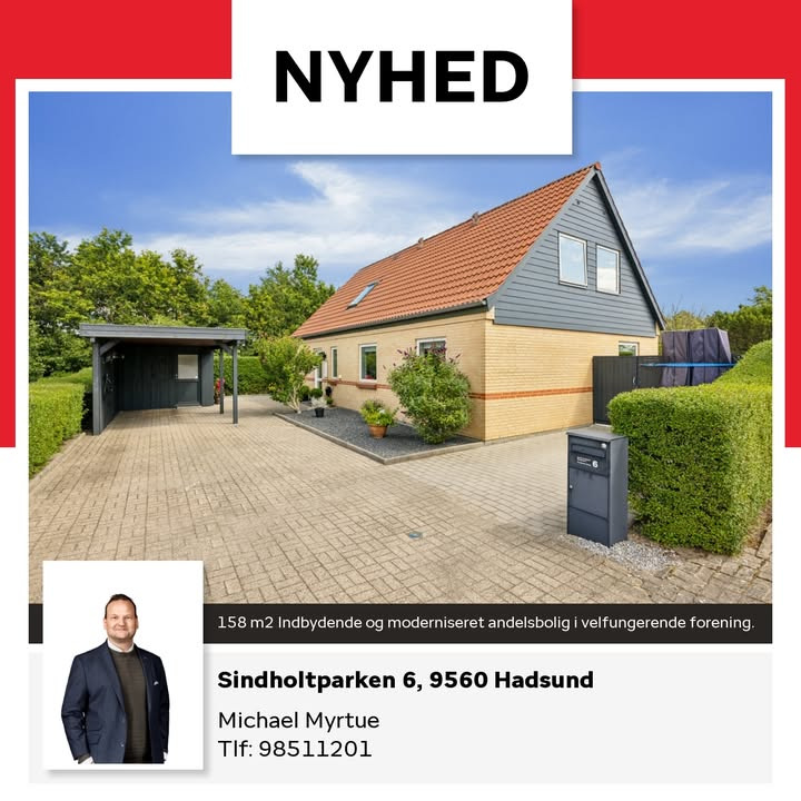 Home Hobro præsenterer ny andelsbolig i Sindholtparken 