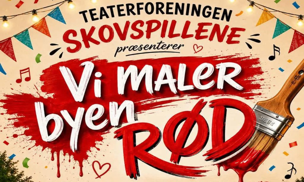 Musicalfest i Brovst: "Vi maler byen rød" på friluftsscenen