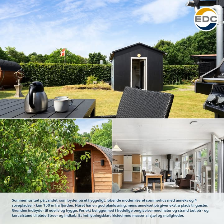 EDC Ejendomsgruppen Struer fremhæver fordelene ved anneks til sommerhus på Baldersvej 11