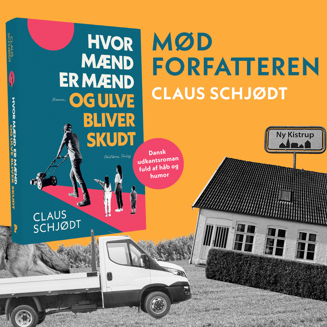 Forfatteraften med Claus Schjødt i Gedved