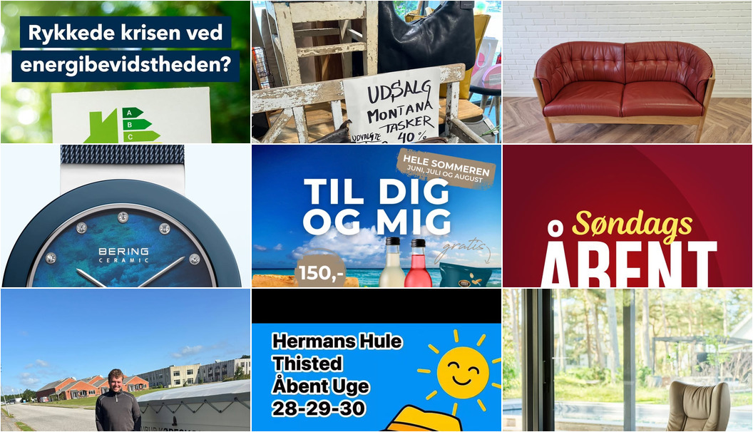 Nyt fra KJELD SKO, Guldblomsten, HURUP KØRESKOLE og 10 andre