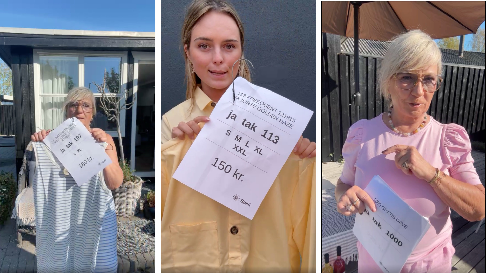 Live-shopping har gjort Clara H kendt i hele Danmark