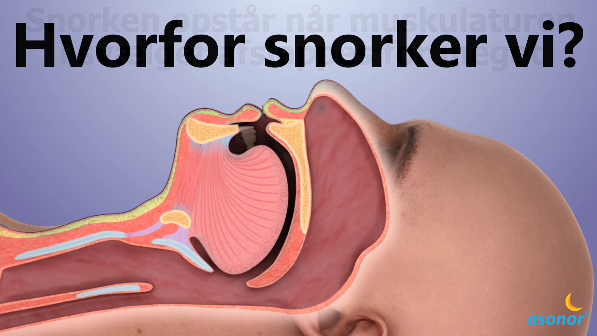 Ikast Apotek anbefaler Asonor næsespray mod snorken