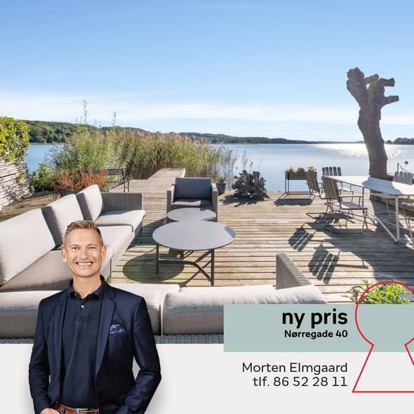 Home Skanderborg annoncerer ny pris på eksklusiv villa ved Skanderborg Sø