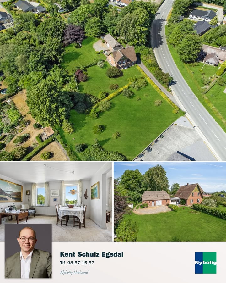 Nybolig Hadsund tilbyder sjælden villa med fjordudsigt