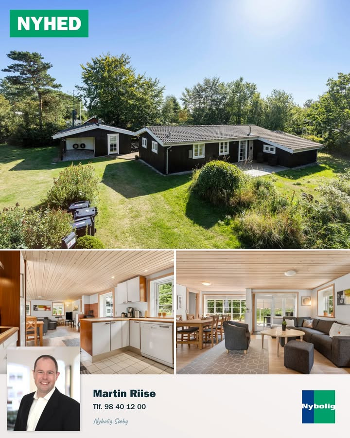 Nybolig Sæby A/S præsenterer fritidsparadis tæt på stranden i Lyngså