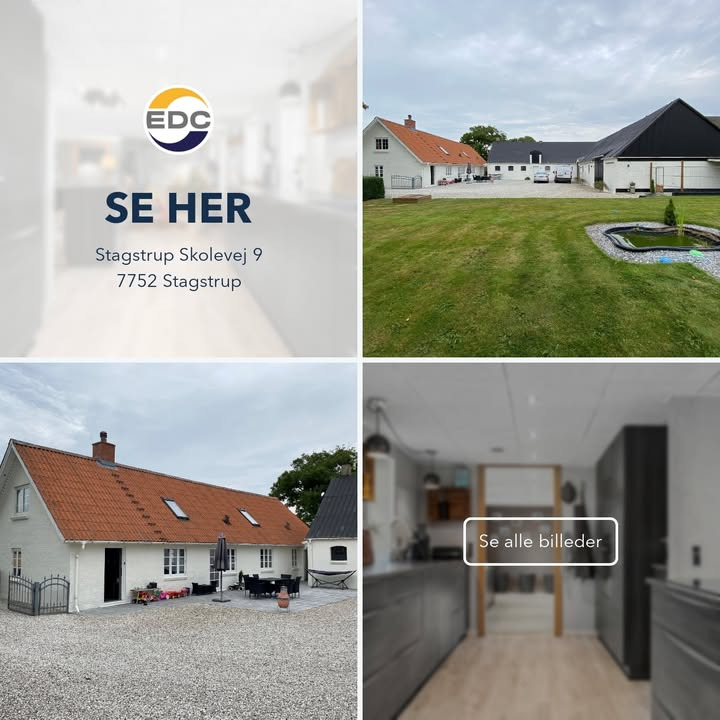 EDC Hurup Thy tilbyder fremvisning af charmerende og moderniseret landsted