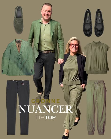 Tip Top Fashion præsenterer efterårets store farve med stilfuld grøn blazer