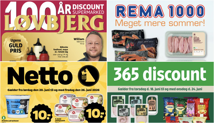 Shaker eller Mokai til 10 kr. og dansk kyllingebryst til 49 kr. - Se de bedste tilbud i Odder