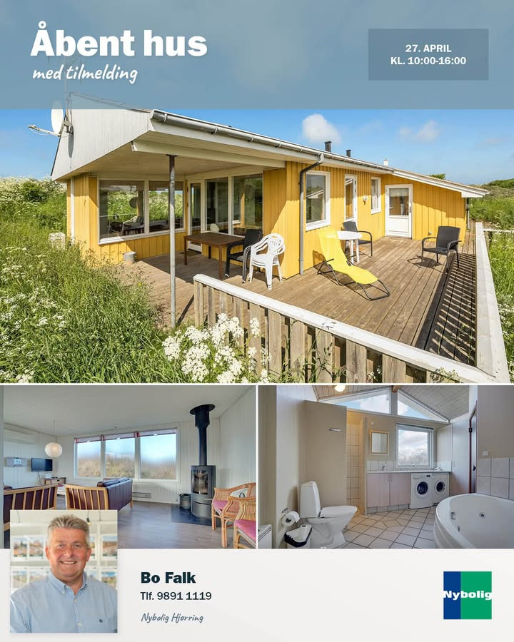 Nybolig Hjørring v/Morten Hove inviterer til åbent hus i Skallerup Klit