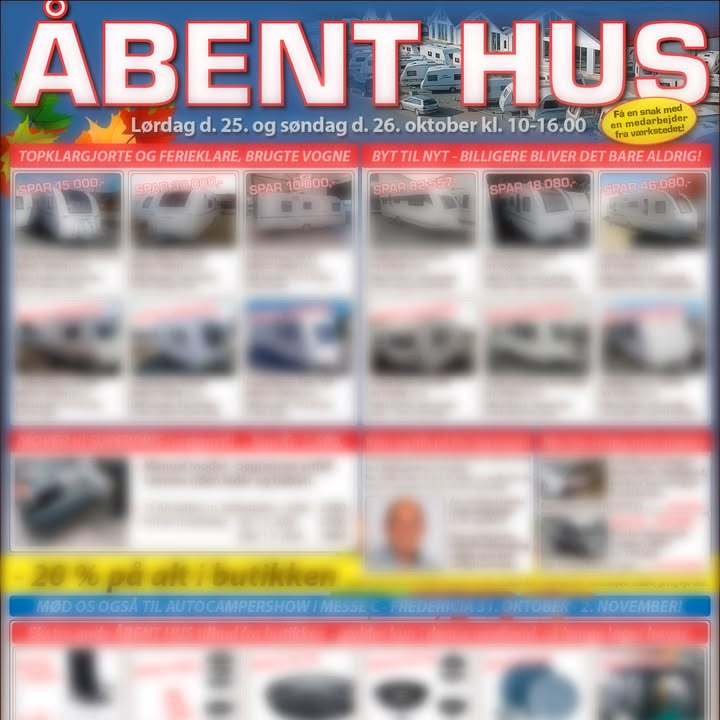 Møllegårdens Camping inviterer til åbent hus med gode tilbud i oktober